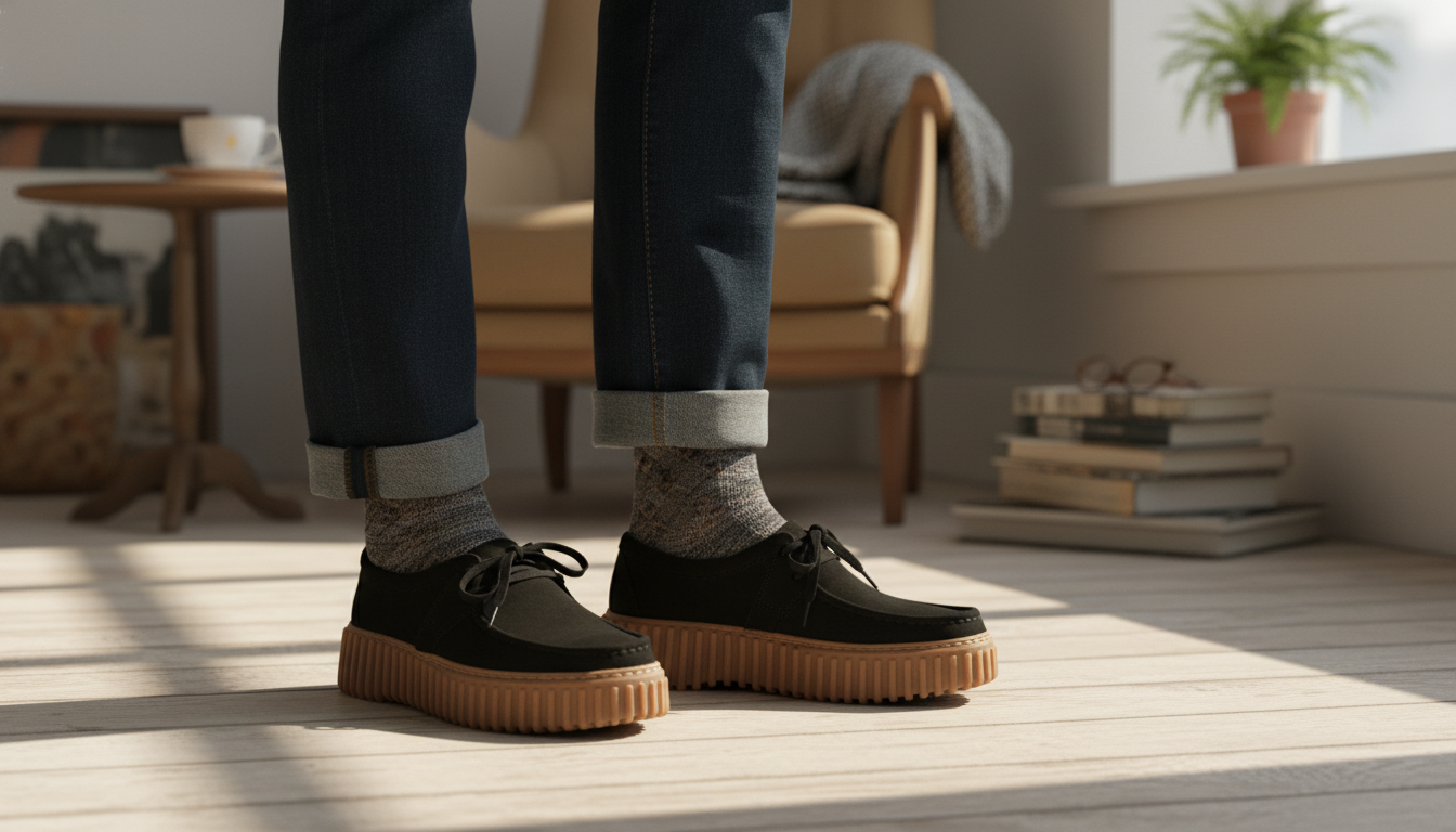 Clarks Black Suede Moccasins: Fit, Comfort, Style