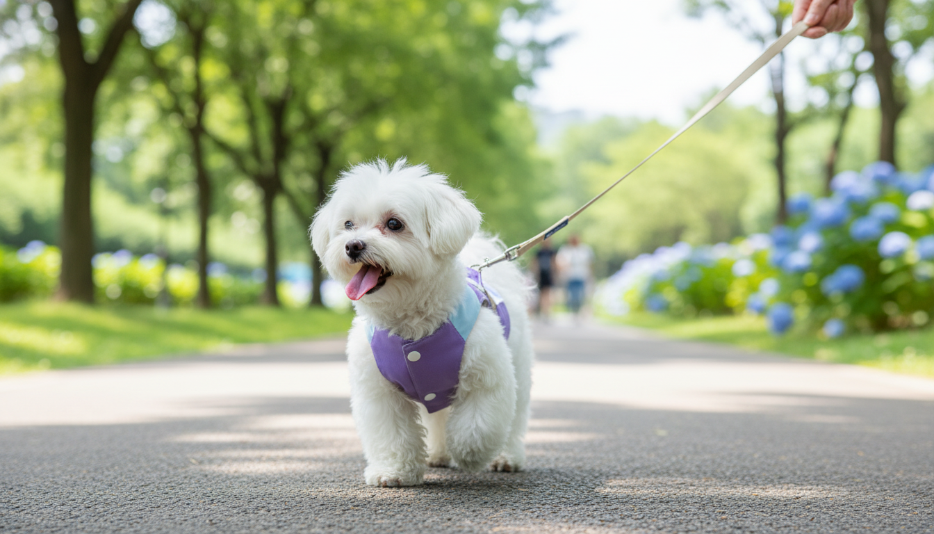 Dog Backpack Vest with Leash Buckle for Easy Walks