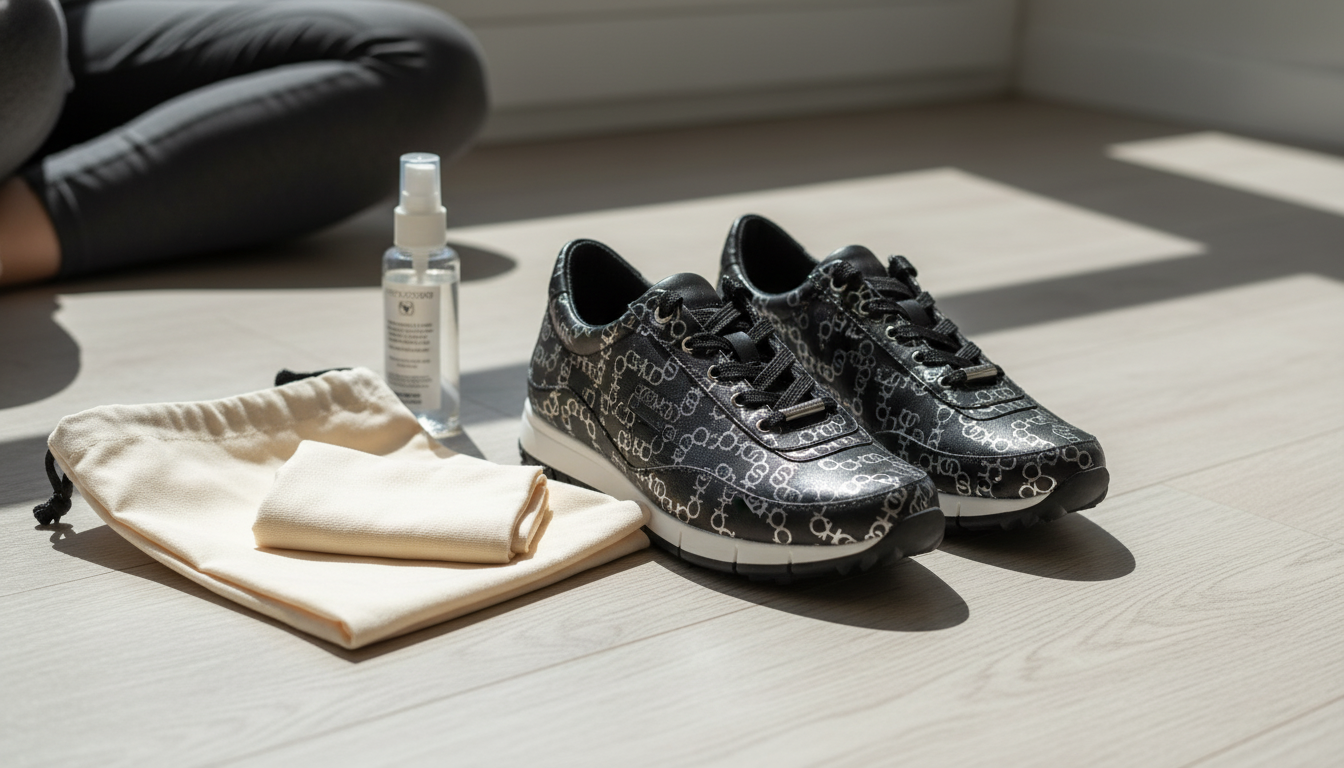 Monza OLCC Black/Silver Sneakers: Fit, Care & Style