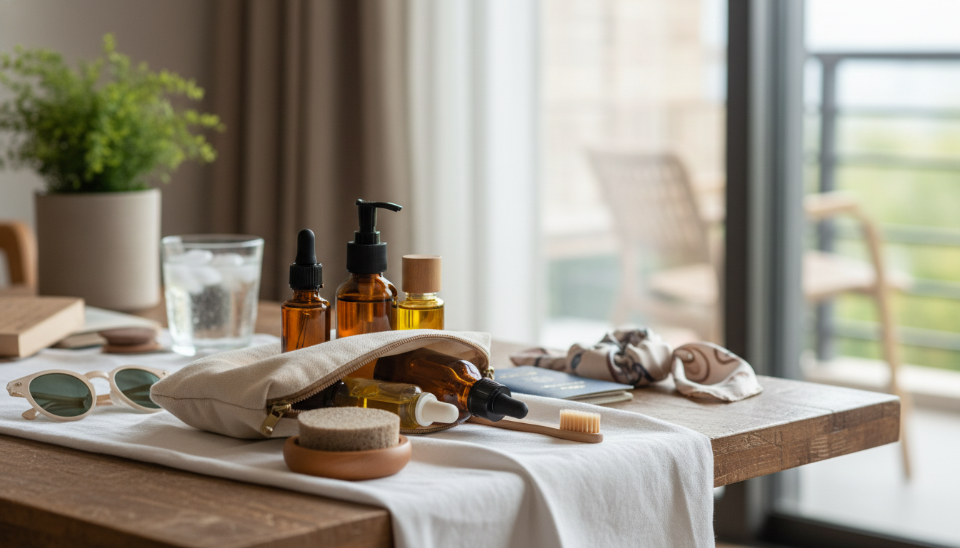 Travel Beauty Grid: TSA-Safe, Climate-Smart Packing