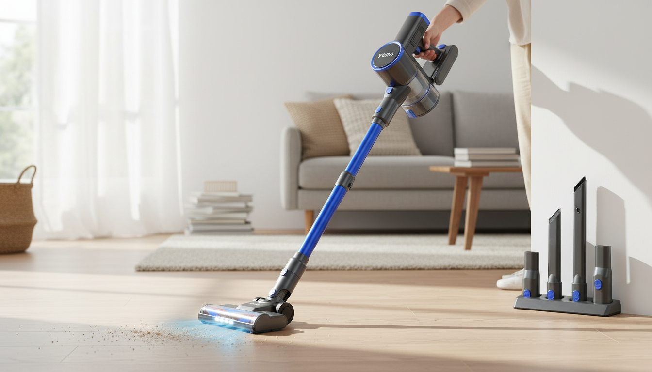 Lightweight 6-in-1 Cordless Stick Vacuum for Daily Messes