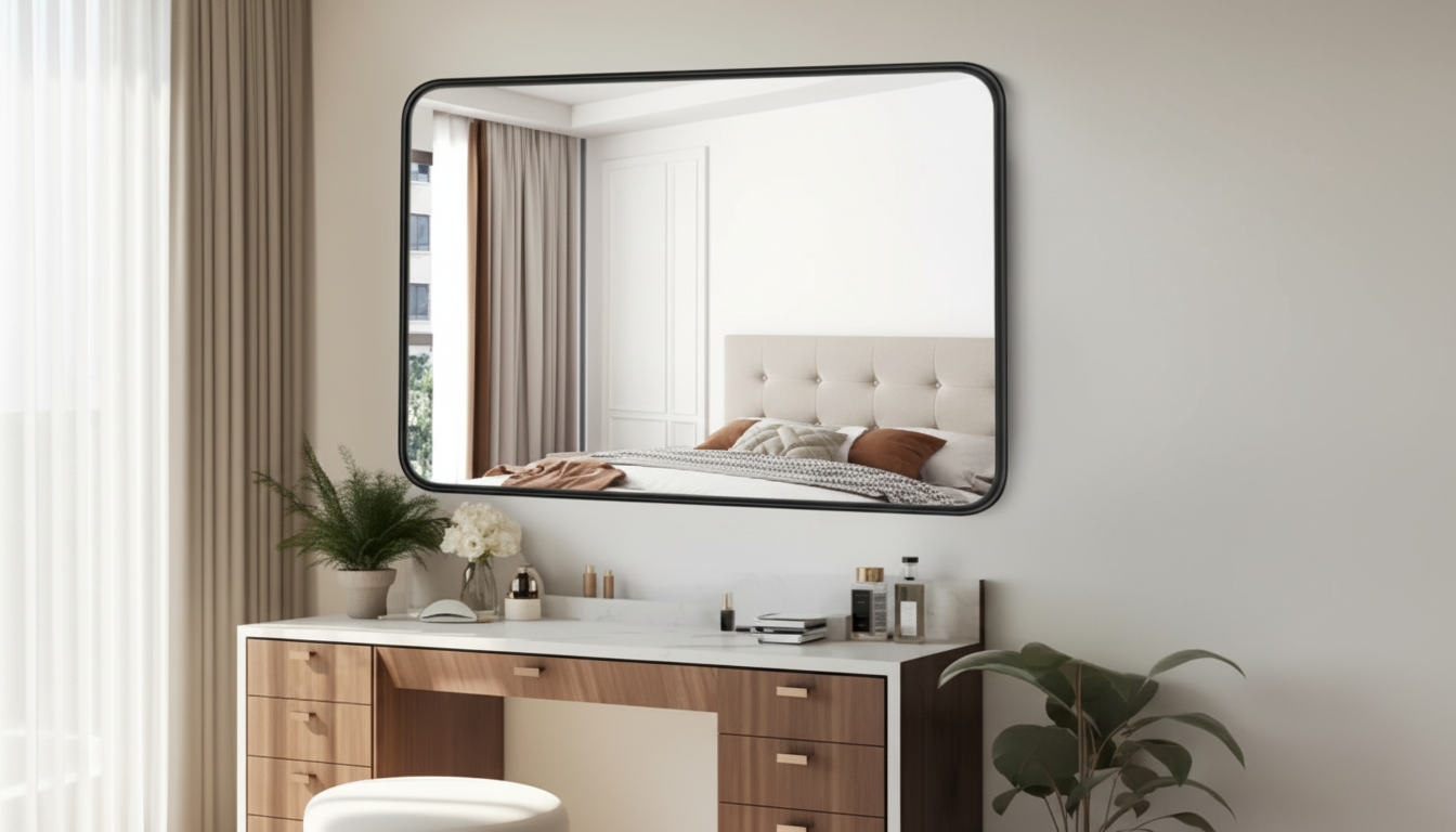 Rectangle Wall Mirror Guide: Size, Placement & Style