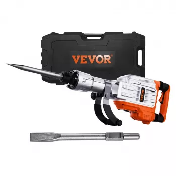 3500W Demolition Jack Hammer: 1900 BPM Concrete Breaker