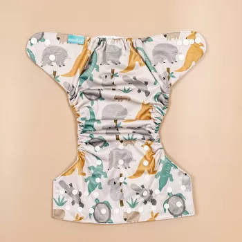 3-Pack Reusable Pocket Diapers: Suede Lining, Easy Fit